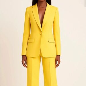 Yellow Women's Wide-Leg Pants - Brand